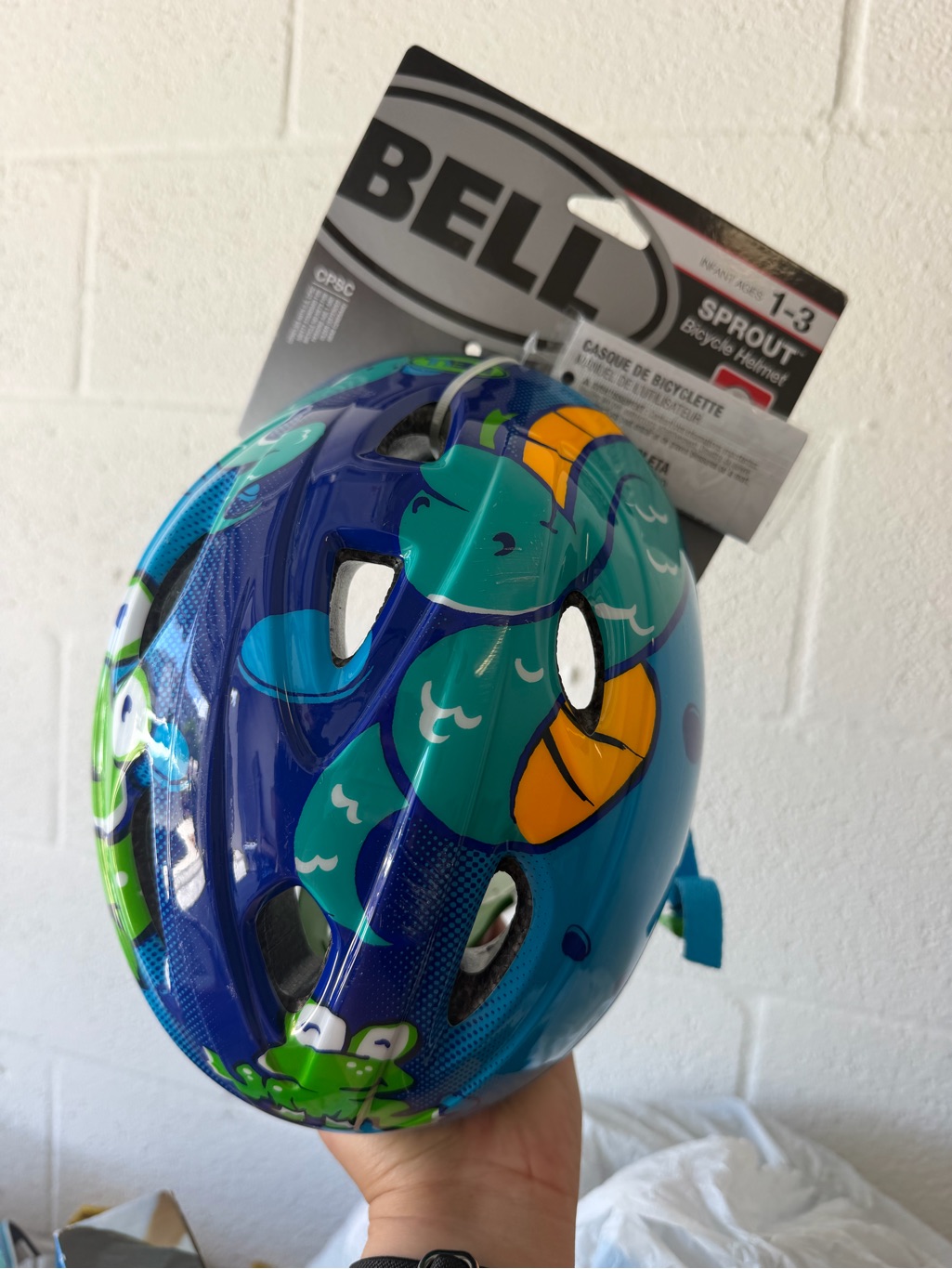 New Bell Sprout Kids Bike Helmet Ages 1-3